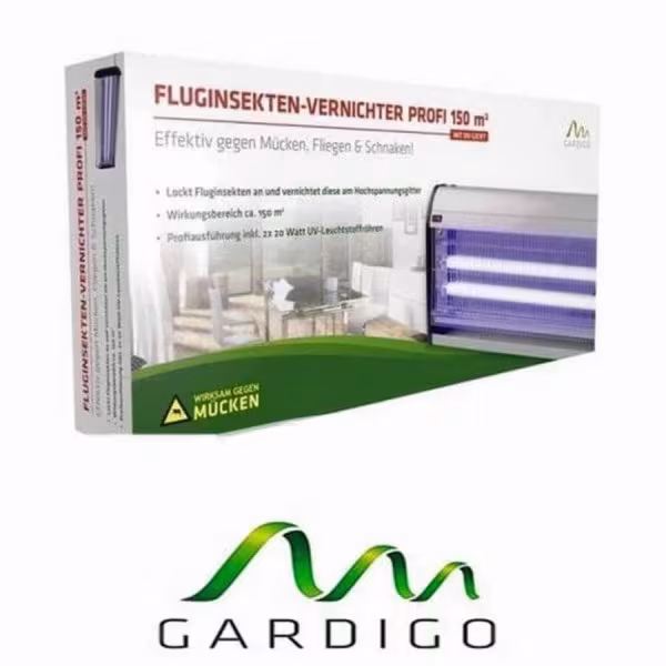 Insecticide lamp against insects GARDIGO PROFI 150, Germany FTH-077