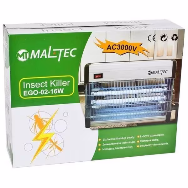 Пастка комах Maltec 16W, 100м2 FTH-066