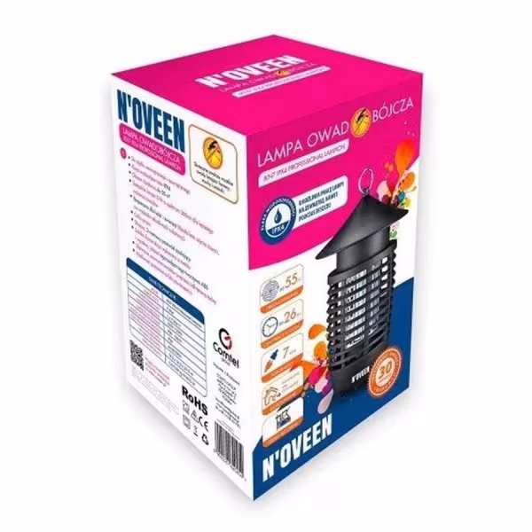 Ловушка для насекомых NOVEEN IKN-7W, 55 м2 FTH-074