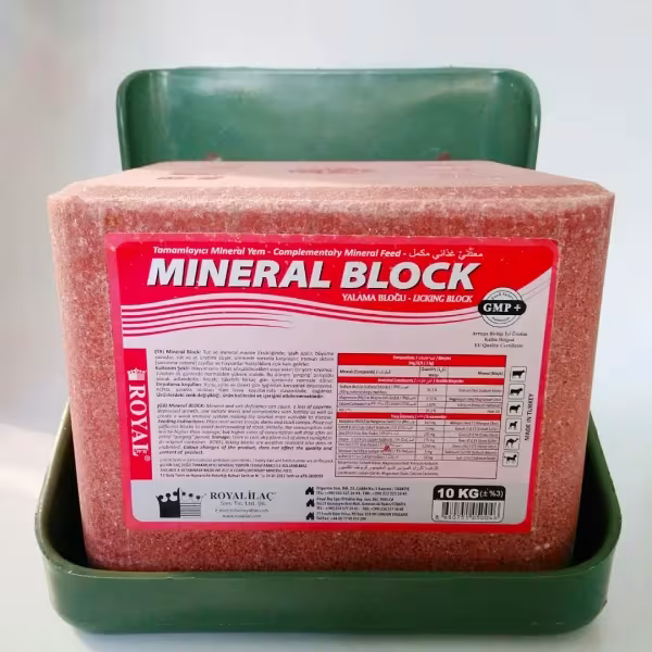 Соль-лизунец "MINERAL BLOCK" 10 кг ROYAL ILAC