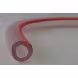 Transparent milk hose for milking machines