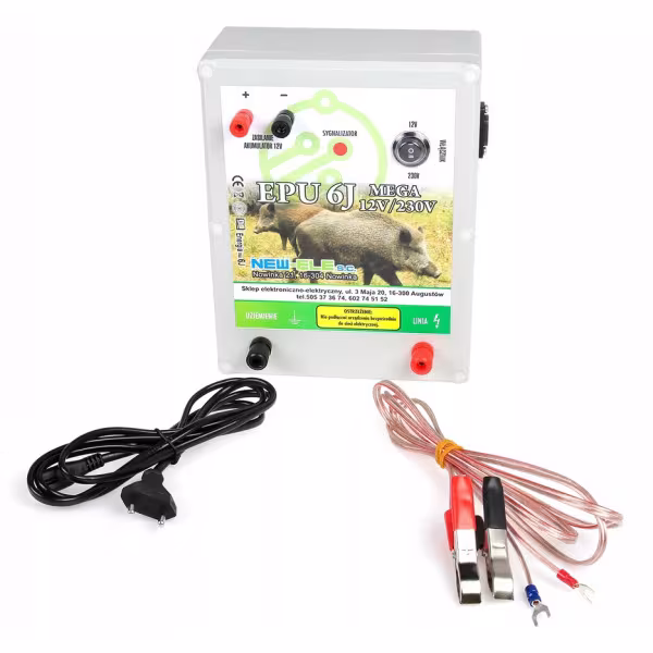 Электропастух для овец EPU-6 J MEGA 12V / 230V FTH-254