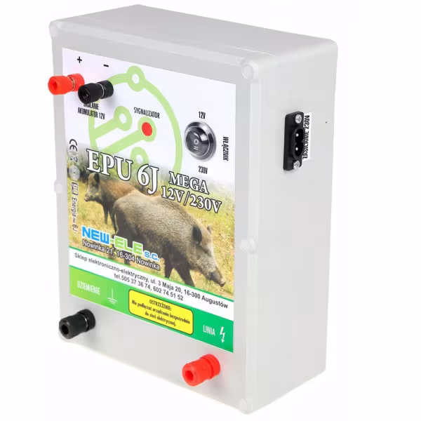 Электропастух для овец EPU-6 J MEGA 12V / 230V FTH-254