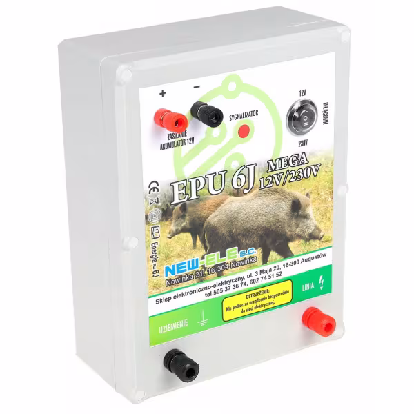Электропастух для овец EPU-6 J MEGA 12V / 230V FTH-254