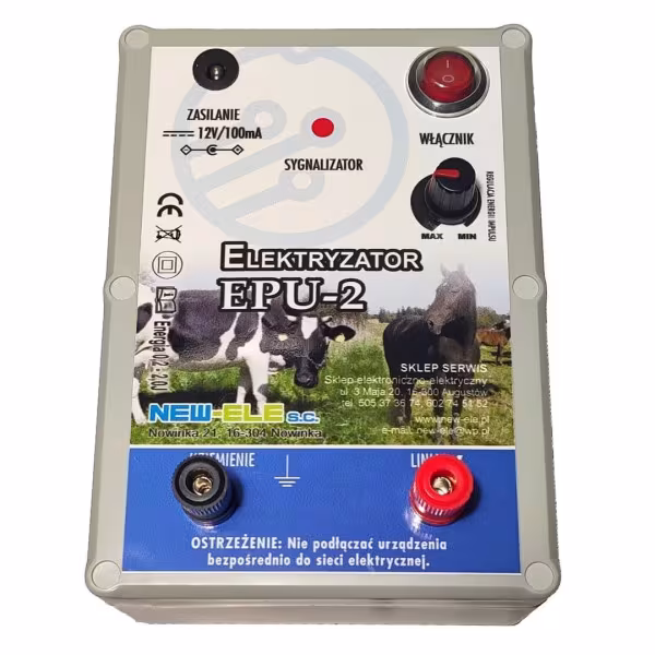 EPU-2R fence electrician (with adjustment from 0.1 to 2.0 J) FTH-163