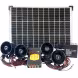 Звуковий відлякувач птахів Коршун 16 PRO Solar з АКБ, 15 га FTH-352