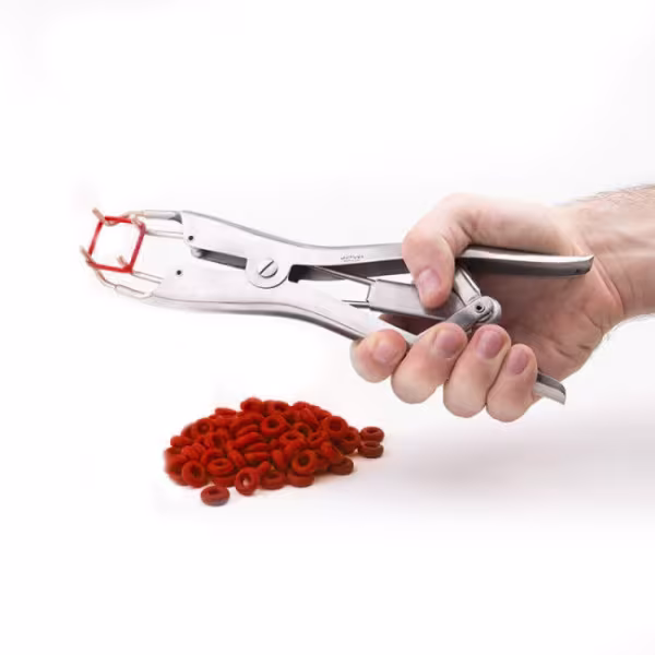 Bloodless castration kit with rubber rings FTH-347