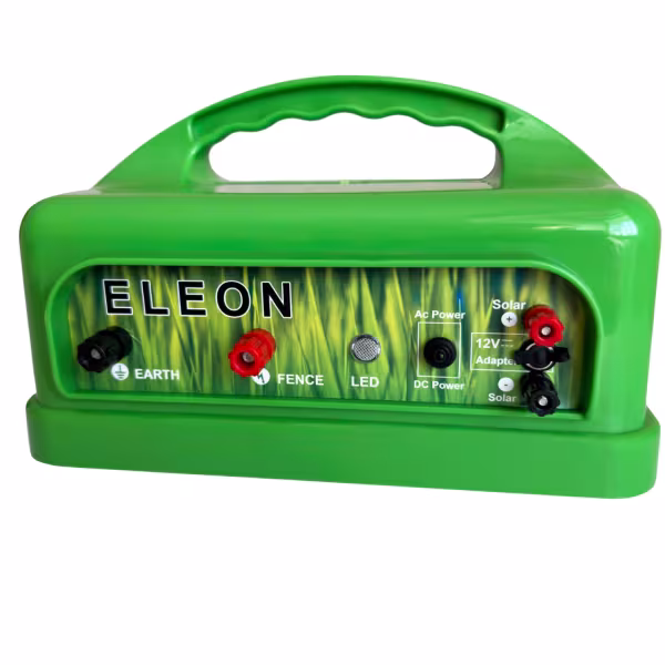 Електропастух ELEON PRO X650 із сонячною батареєю 6,5 Дж 12/220/solar FTH-335