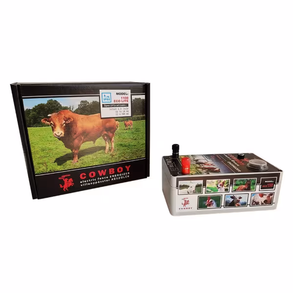 Electric Fencer COWBOY 1100 with Solar Installation FTH-005