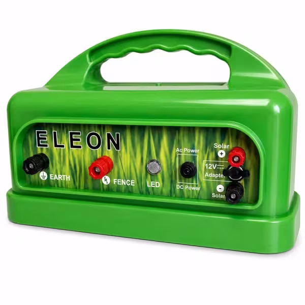 ELEON PRO X850 electric shepherd with battery and solar panel