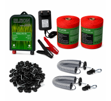Electric cowherd set for 1 ha in two lines 1.8 J Electric cowherd set for 1 ha in two lines 1.8 J