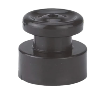 Insulators for electric shepherd under a nail