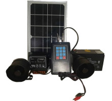 Acoustic bird repeller BALOBAN with solar panel