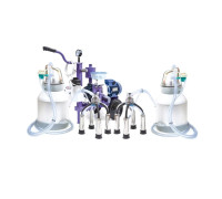 Milking machine KhZDO UID-20 M115 Stainless steel (two buckets) Milking machine KhZDO UID-20 M115 Stainless steel (two buckets)
