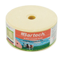 Mineral block salt lick for animals Bartech diamond