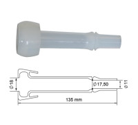 Silicone nipple, model Liner- 13S (sheep) Silicone nipple, model Liner- 13S (sheep)