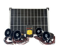 Звуковой отпугиватель птиц Коршун 8 Solar, 10 га