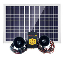 Sound bird repeller Korshun 8 Solar, 10 ha