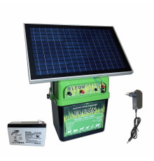 Електропастух ELEON PRO X650 із сонячною батареєю  6,5 Дж 12/220/solar