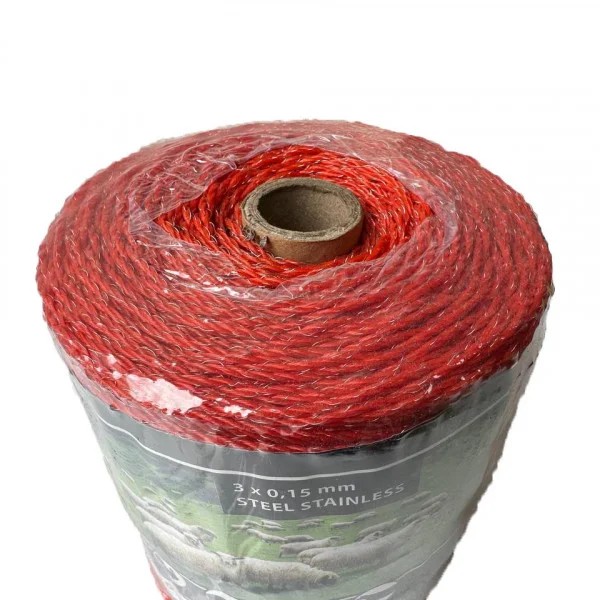 Cowboy 3-core rope (cord) for electric shepherd