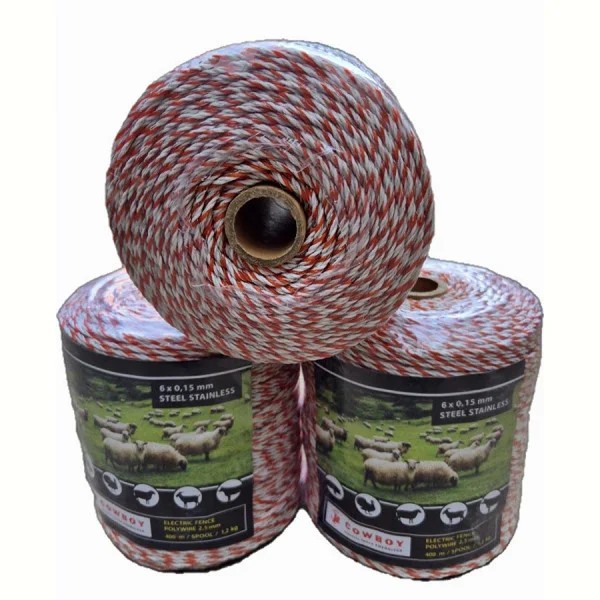 Rope (cord) for Cowboy electric shepherd with 6 wires