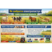 Як вибрати електропастух