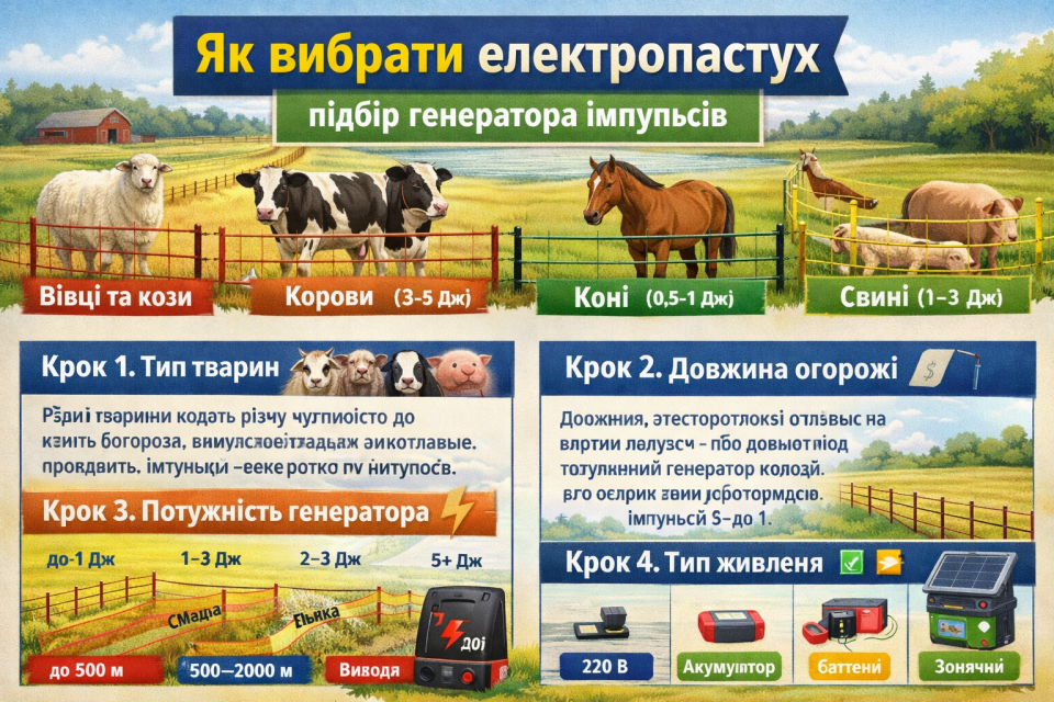 How to choose an electric shepherd How to choose an electric shepherd