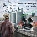 Protection of grain elevators and warehouses from birds - solutions