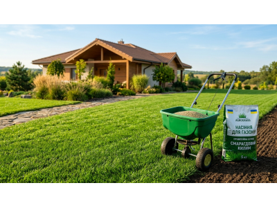 Lawn seeds: buy at a bargain price in Ukraine