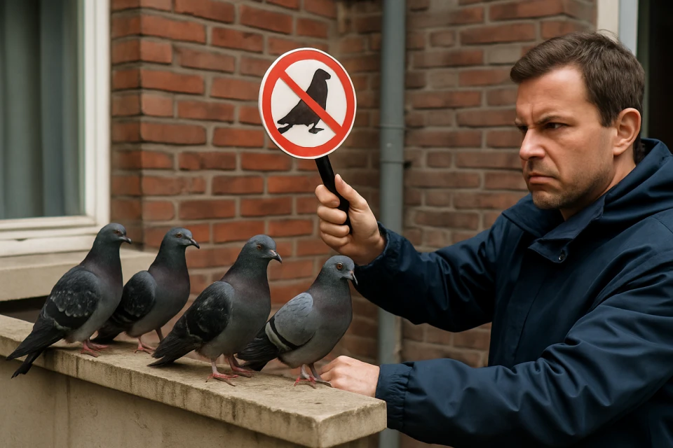 How to get rid of pigeons: mistakes and effective methods of scaring them away