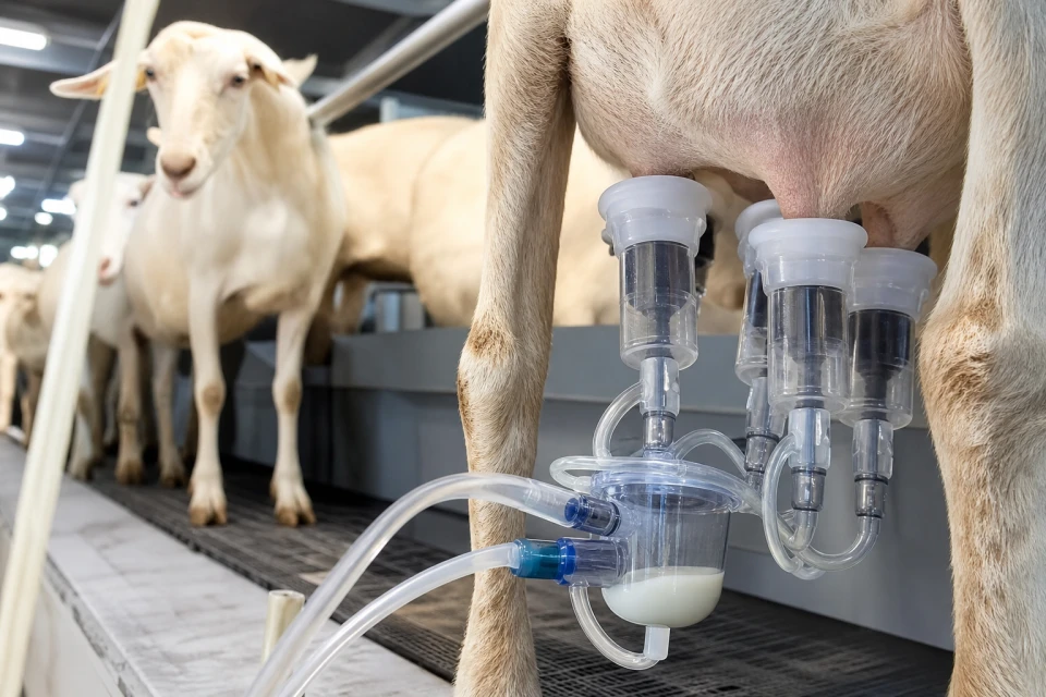 Milking Machines for Goats and Sheep: Differences from Cow Systems and Selection Rules Milking Machines for Goats and Sheep: Differences from Cow Systems and Selection Rules