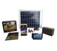 Electric Fencer COWBOY 1100 with Solar Installation
