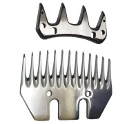 Sheep shearing machine knives