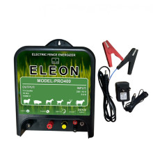 Електропастух ELEON PRO400 7,4 Дж Польща 12/220/solar