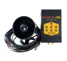 Sound bird repeller Korshun 8, power supply 220V/12V, light relay
