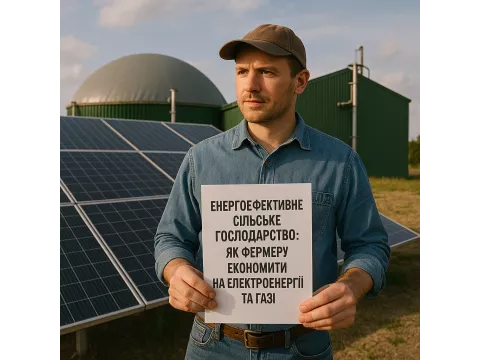 Энергоэффективное сельское хозяйство: как фермеру экономить на электроэнергии и газе
