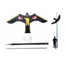 Комплект відлякувач птахів Крук із флагштоком