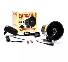 Sound bird repeller Sapsan 3, power supply 220V/12V, light relay